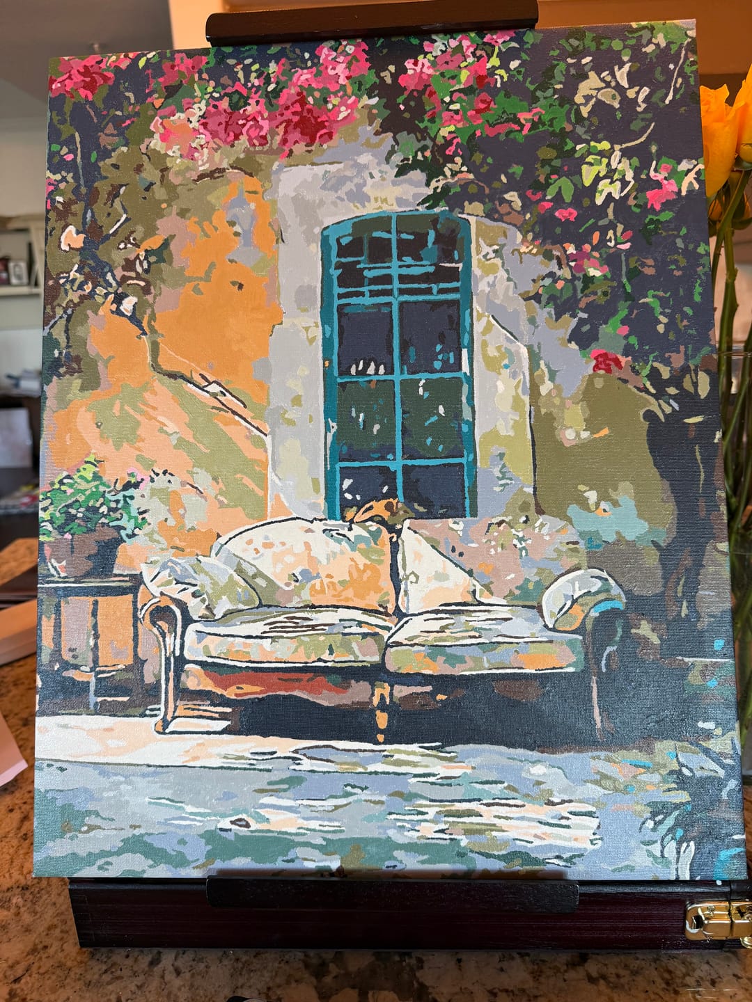 Customer photo review of Mediterranean Serenity