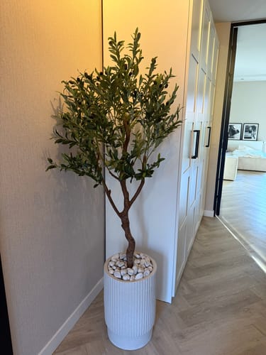 Customer photo review of Kunst Olijfboom 150cm