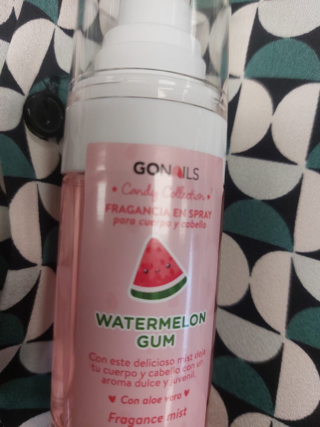 Customer photo review of Fragancia Corporal - Chicle Sandia