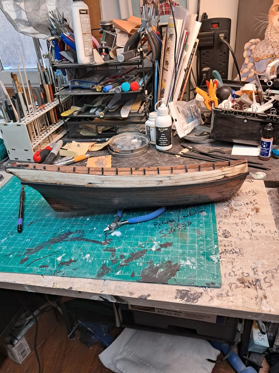 Customer photo review of Maqueta Barco Polaris Starter Pack