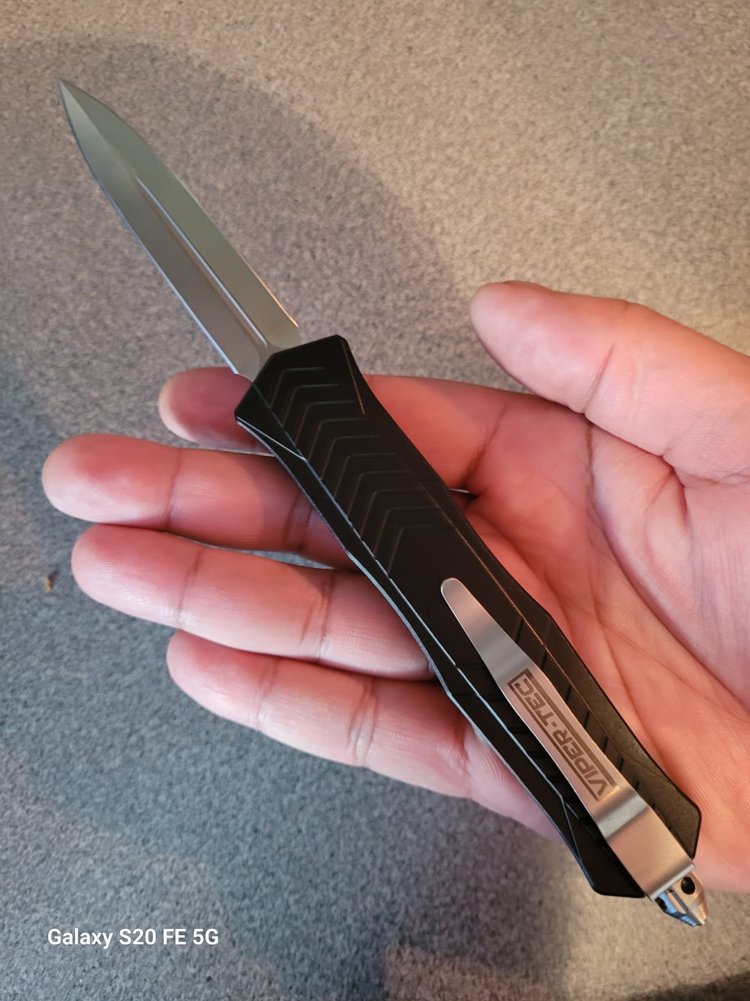 Customer photo review of VT Emperor D2 OTF Knife