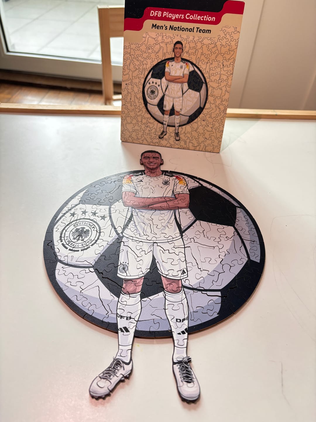 Customer photo review of Jamal Musiala - Holzpuzzle