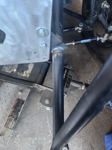 Customer photo review of Tube Front Motor Plate Mount