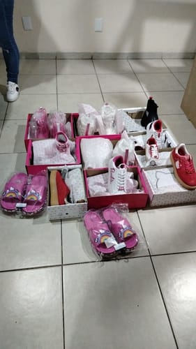 Customer photo review of Barbie White Snow Boot