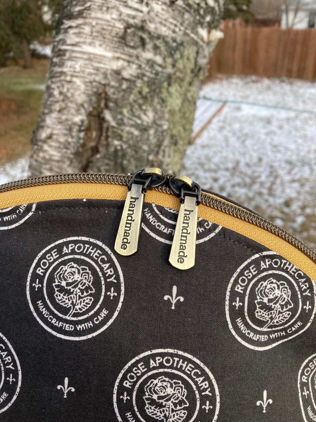 Customer photo review of Colonel Mustard - #5 Bronze Nylon Coil Zipper Tape
