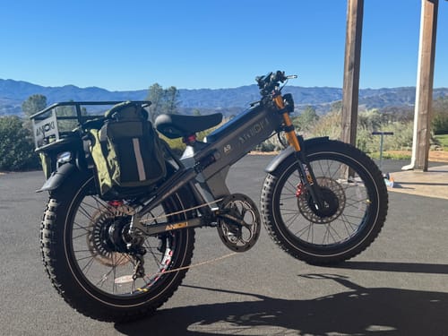 Customer photo review of A9 Pro Max 52V Dual Motor Ebike