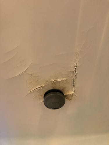 Customer photo review of Extra Large Repair - Extra Glass Putty (With Hardener)