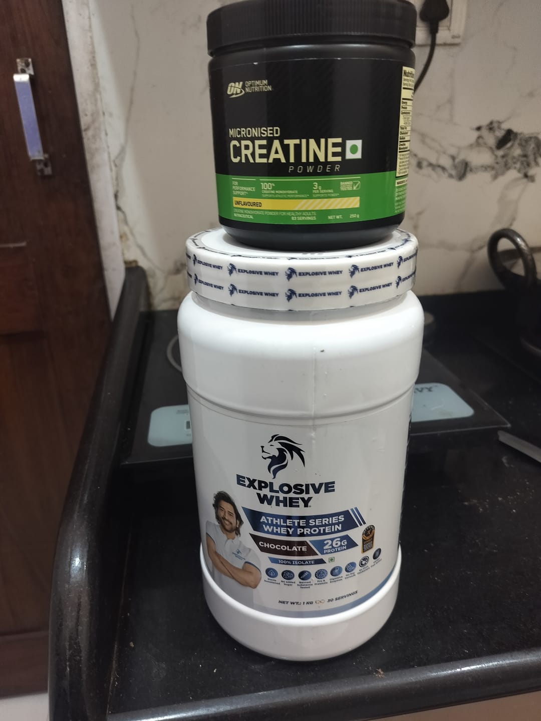 Customer photo review of Athlete Series Whey Protein (100% Isolate)