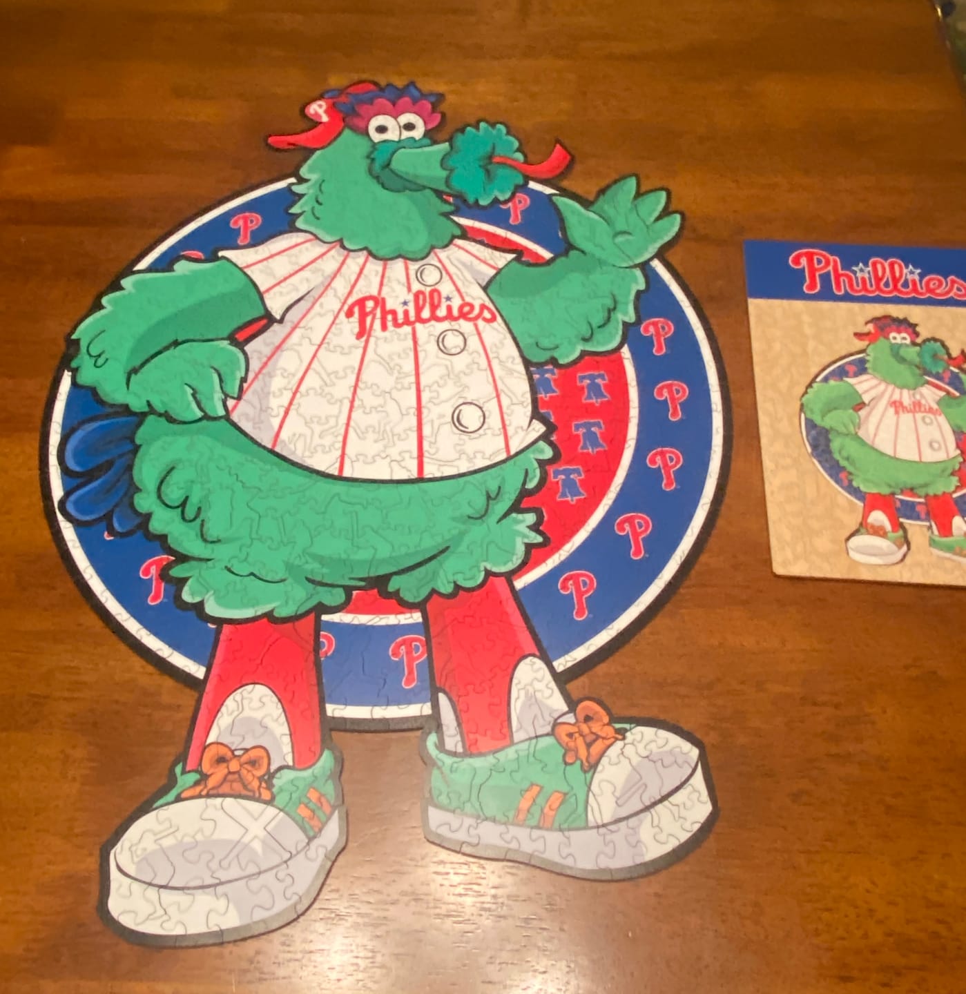 Customer photo review of Philadelphia Phillies™ Mascot - Wooden Puzzle