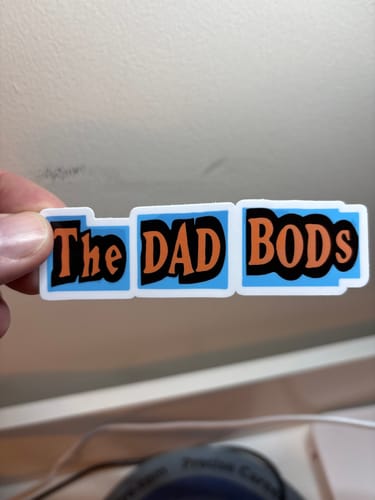 Customer photo review of 100 Custom 3" Vinyl Laminated Stickers $30