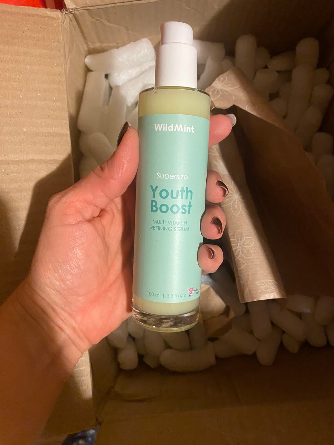 Customer photo review of Youth Boost Supersize
