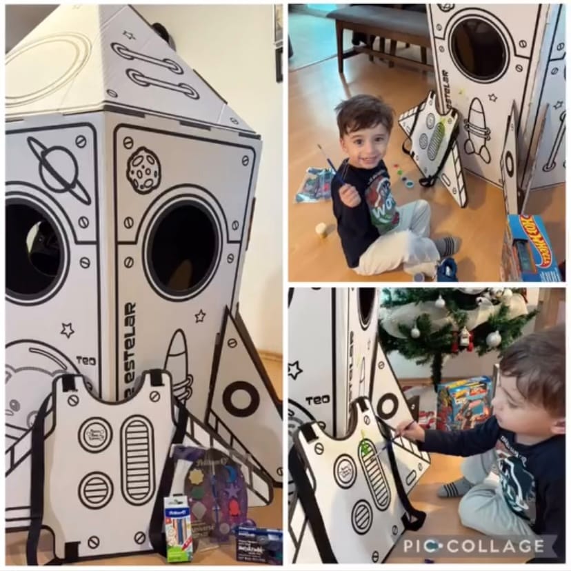 Customer photo review of 🚀 Cohete Estelar