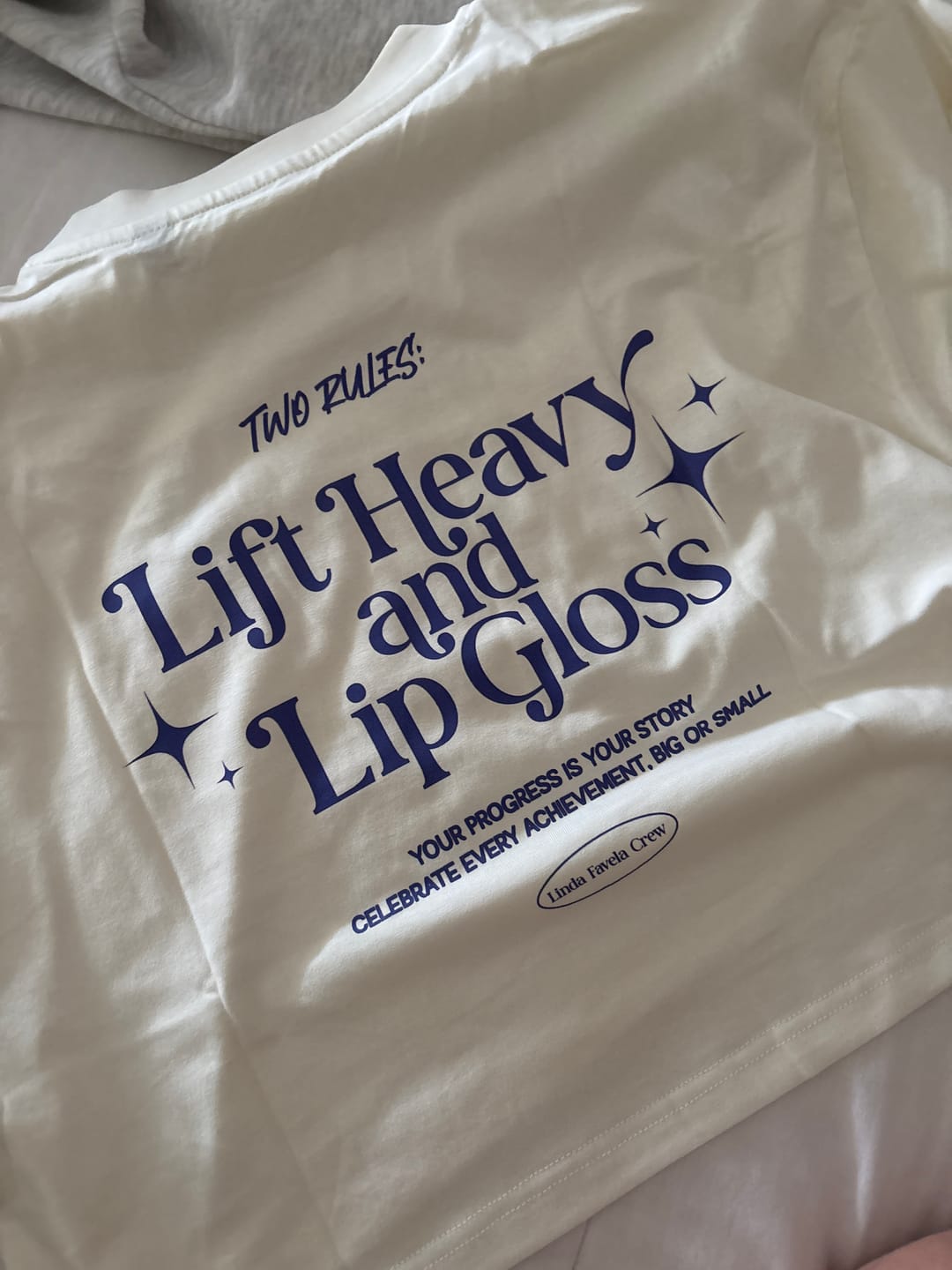 Customer photo review of LIFT HEAVY & LIP GLOSS OVERSIZE - MUJER