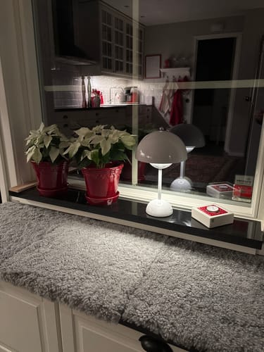 Customer photo review of Bordslampa - Svamplampa Flowerbud - Batteridriven 5000 mAH