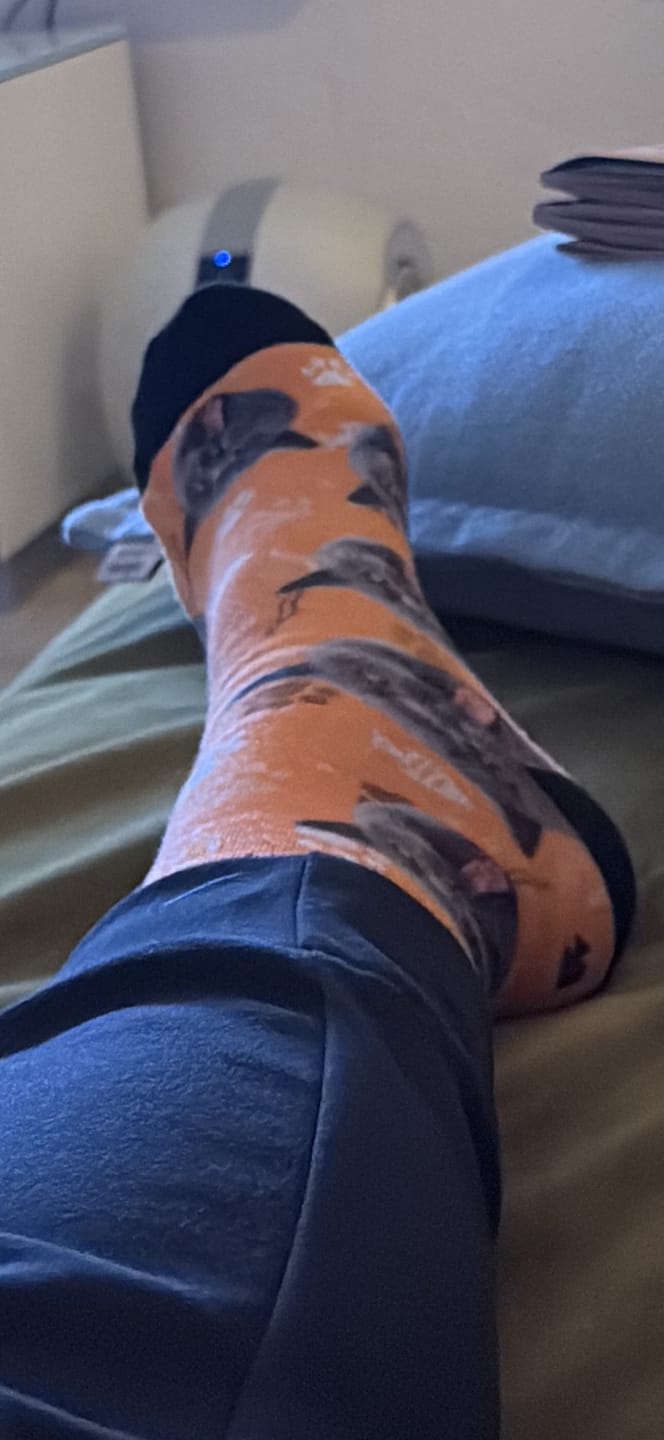 Customer photo review of Jouw foto - Gepersonaliseerde sokken