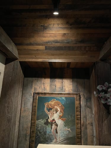 Customer photo review of Minimalist Adjustable Single Cylinder Ceiling Spotlight