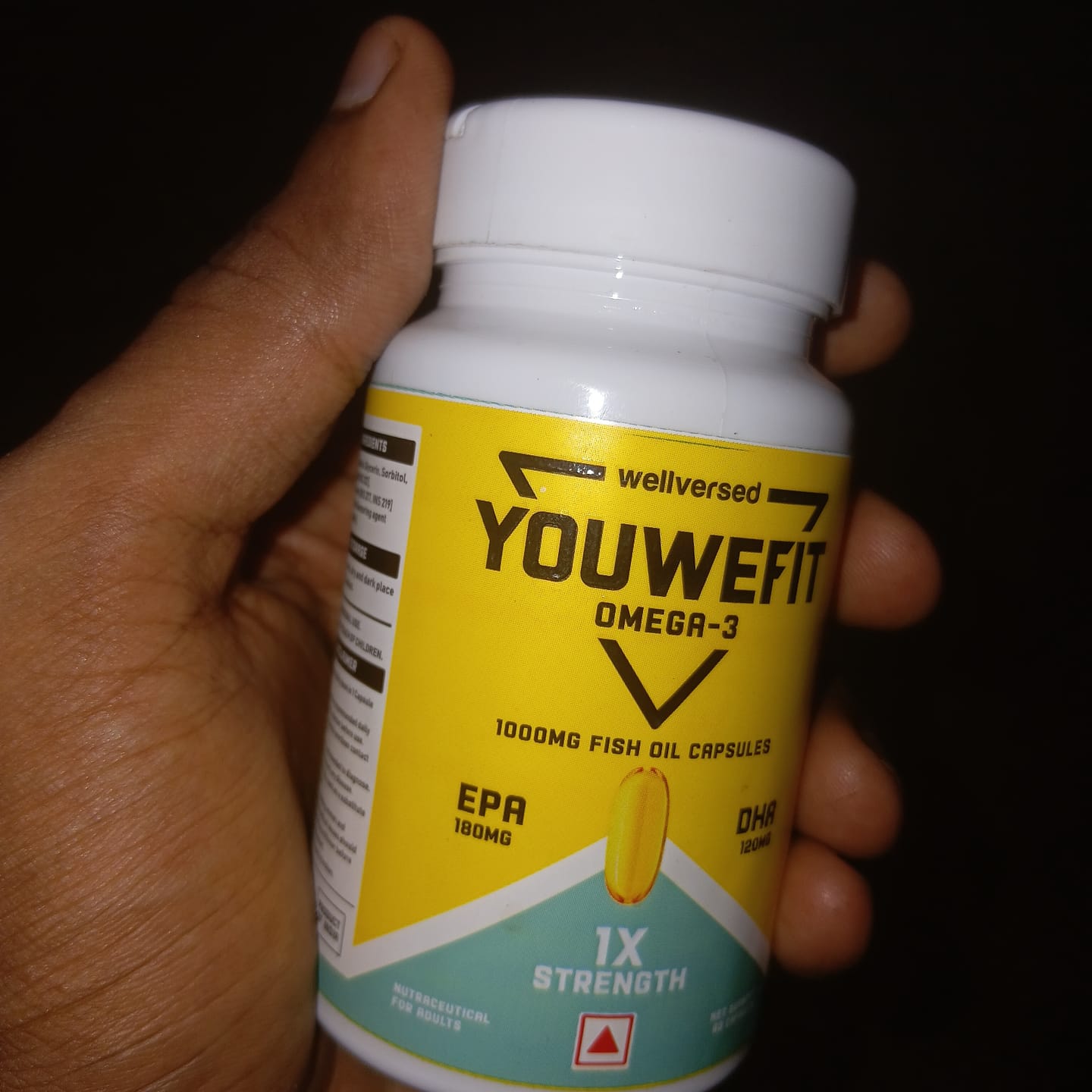 Customer photo review of YouWeFit Omega-3 Fish Oil (60 Capsules), 1000mg