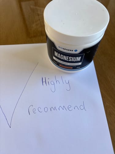 Customer photo review of Magnesium