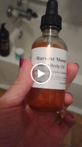 Customer video review of Harvest Moon Body Oil