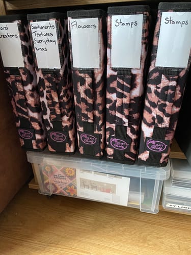 Customer photo review of Craft Buddy A4 Stamp/Die Storage