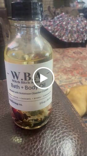 Customer video review of W.B.A. Witch Bitch Autumn Bath & Body Oil