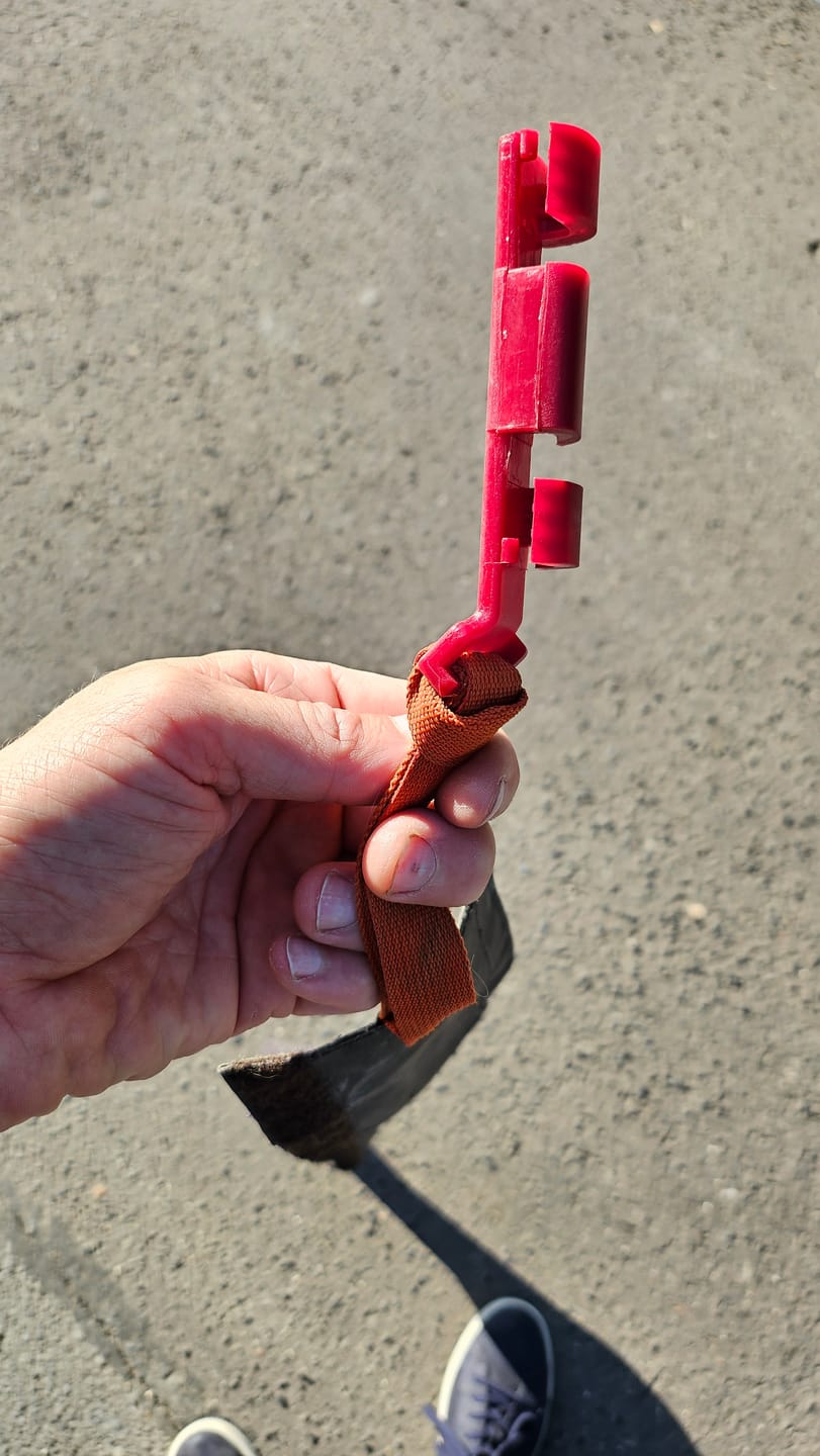 Customer photo review of *Spare Part* - Rip Strip Rope Clamp