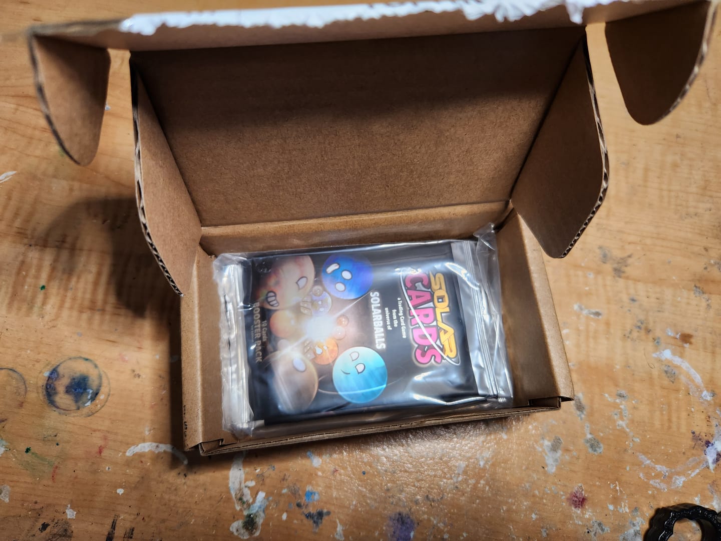 Customer photo review of SolarCards Booster Pack 🚀
