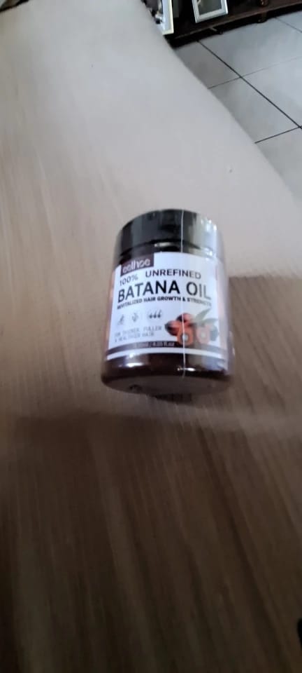 Customer photo review of Batana Oil Hair Mask Growth And Nourishment — Clear | KIMLUD