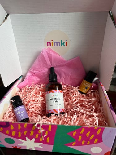 Customer photo review of Nimki Plant Oils Mermaid Hair & Scalp Oil