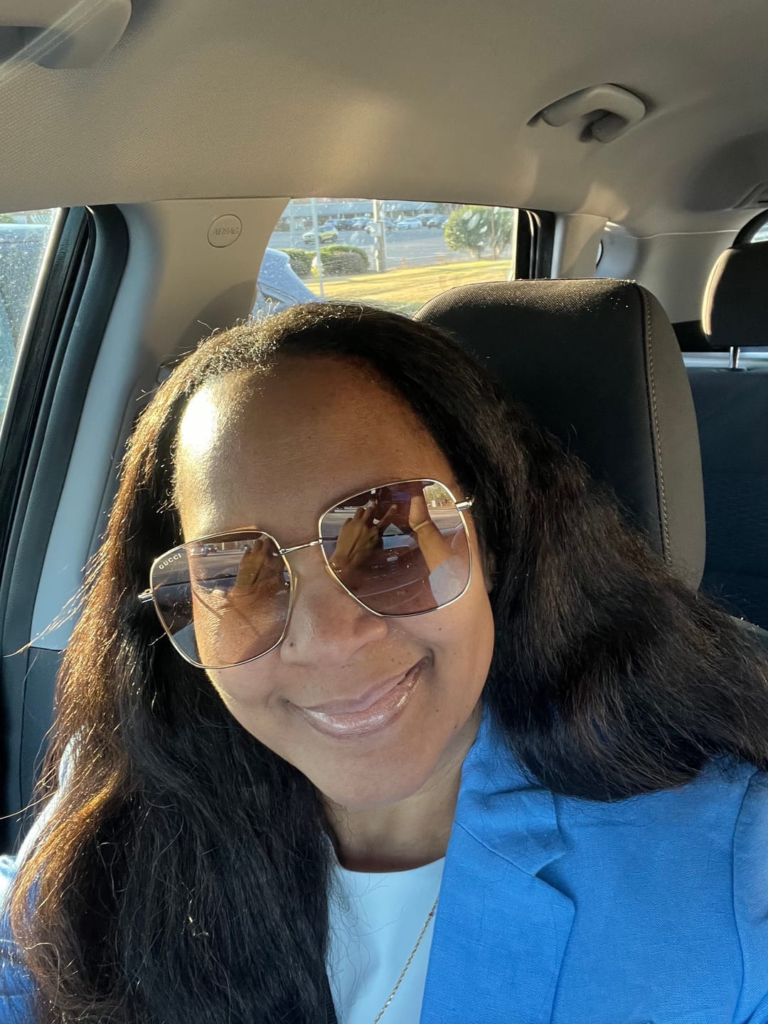 Customer photo review of Jada Cambodian Kinky Straight - Traditional Weft Clip In Bundles