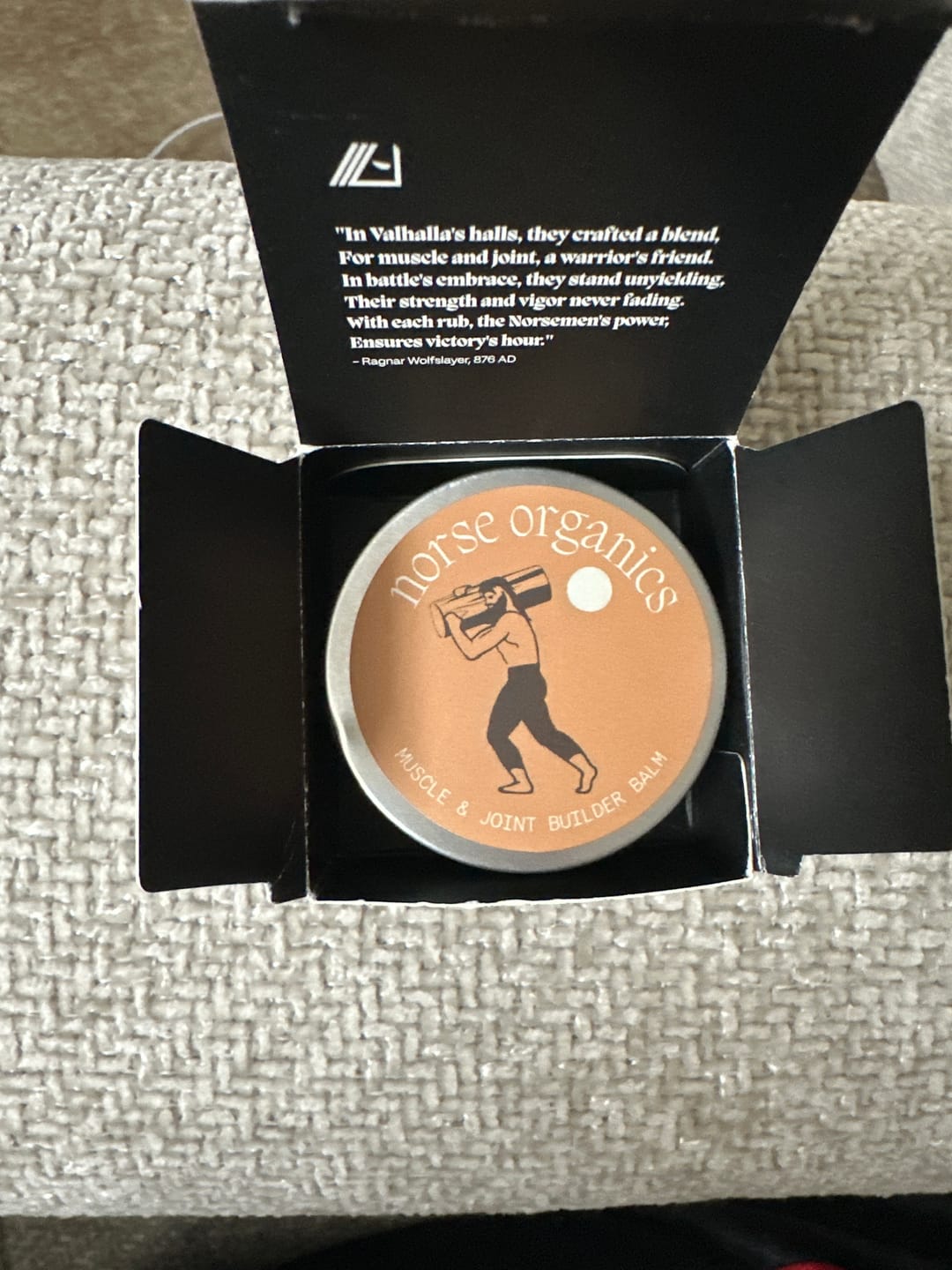 Customer photo review of Muscle & Joint Builder Balm