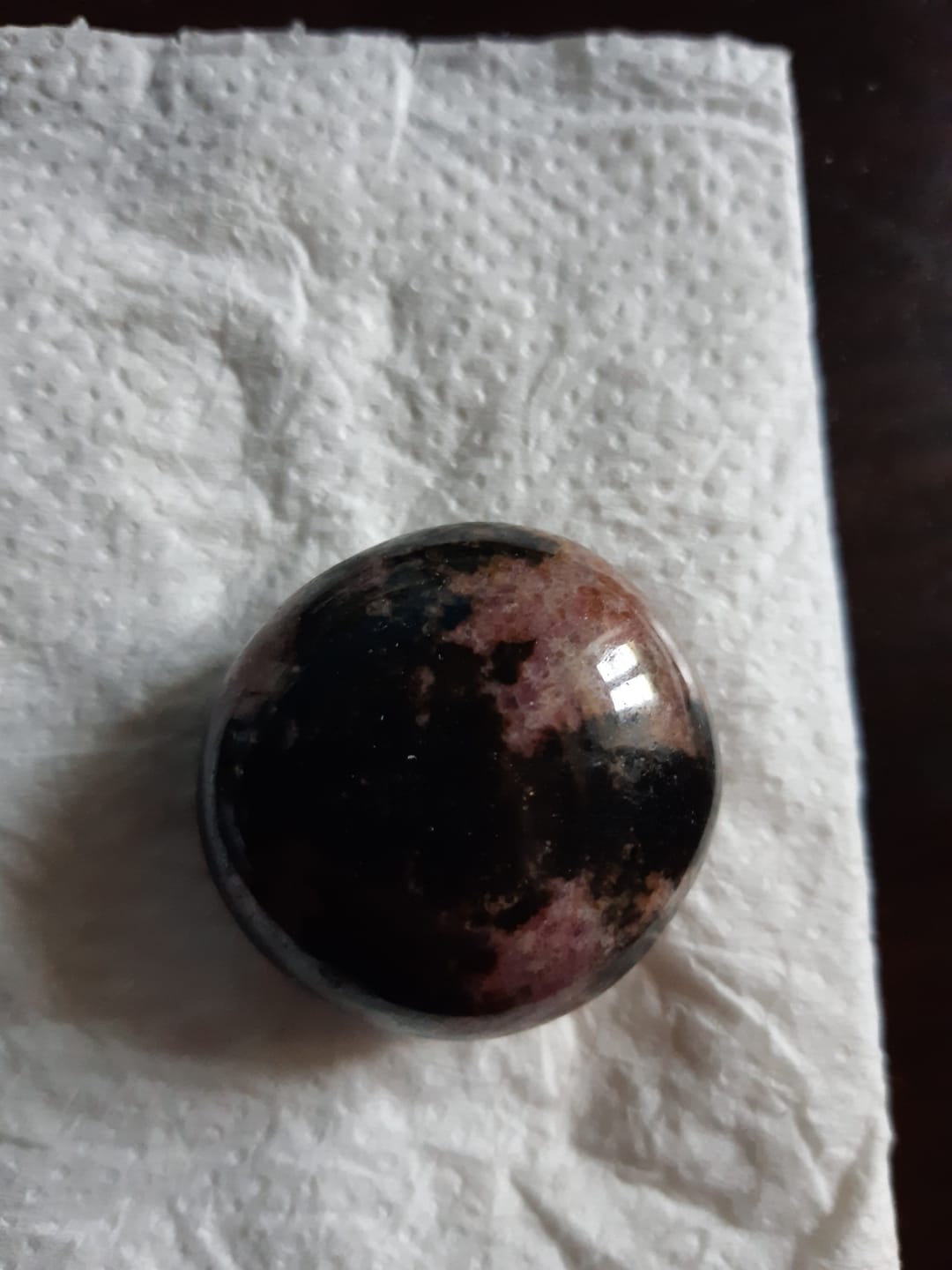 Customer photo review of Pierre Rhodonite