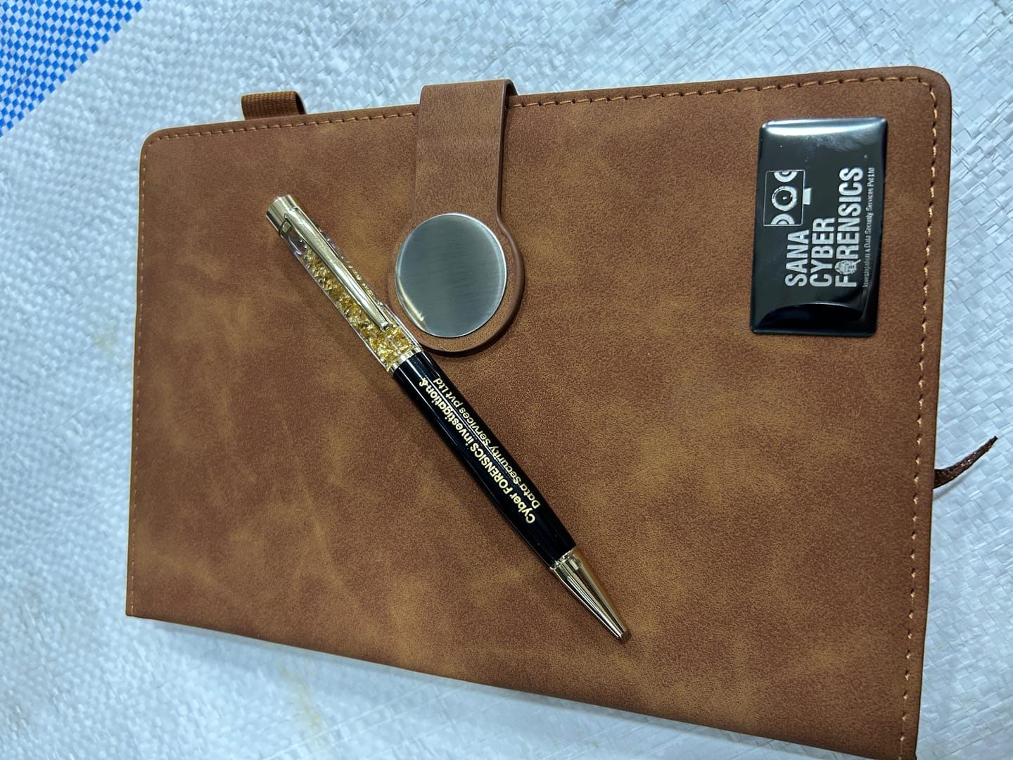 Customer photo review of 2 in 1 Diary Pen Set | Corporate Gift | PrintMine.in