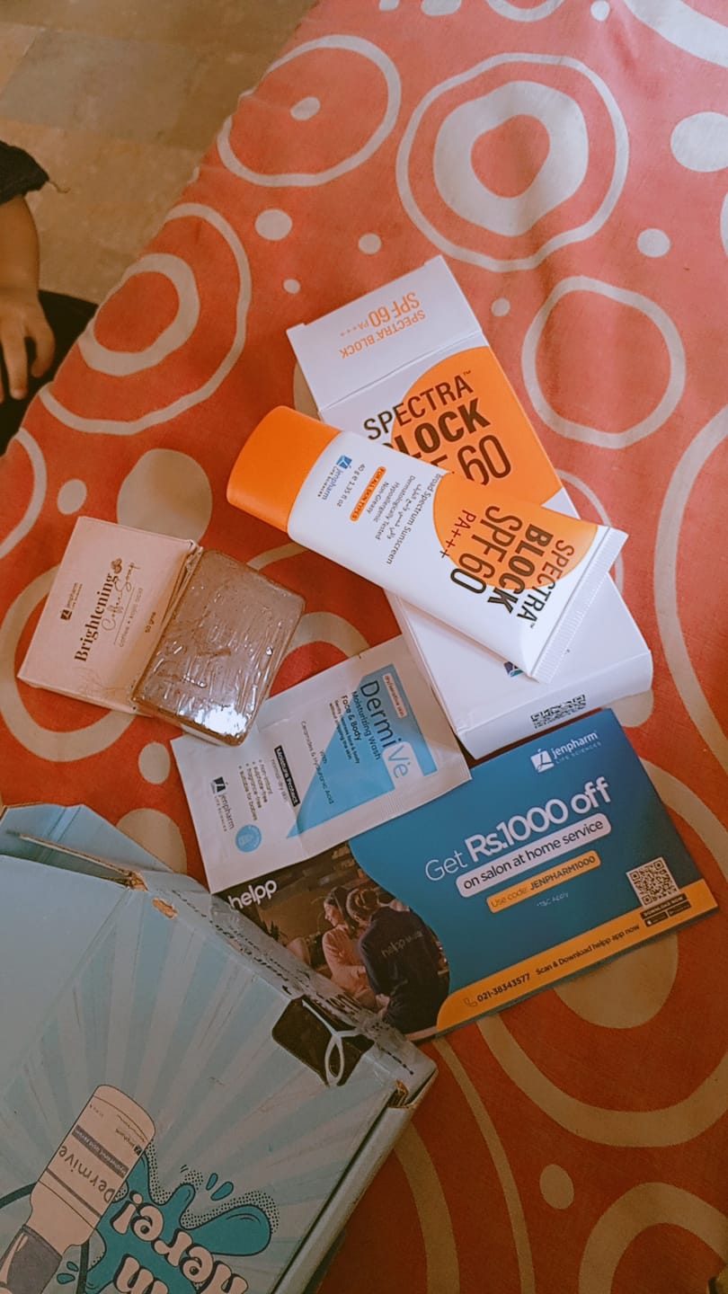 Customer photo review of Spectra Block SPF60