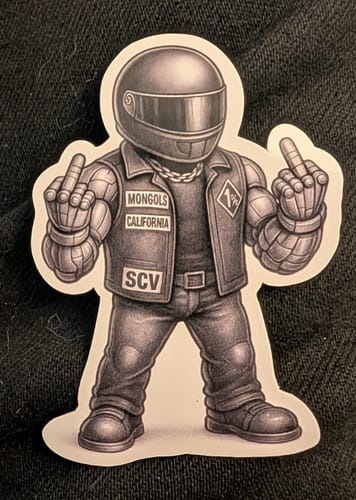 Customer photo review of Print Custom Stickers