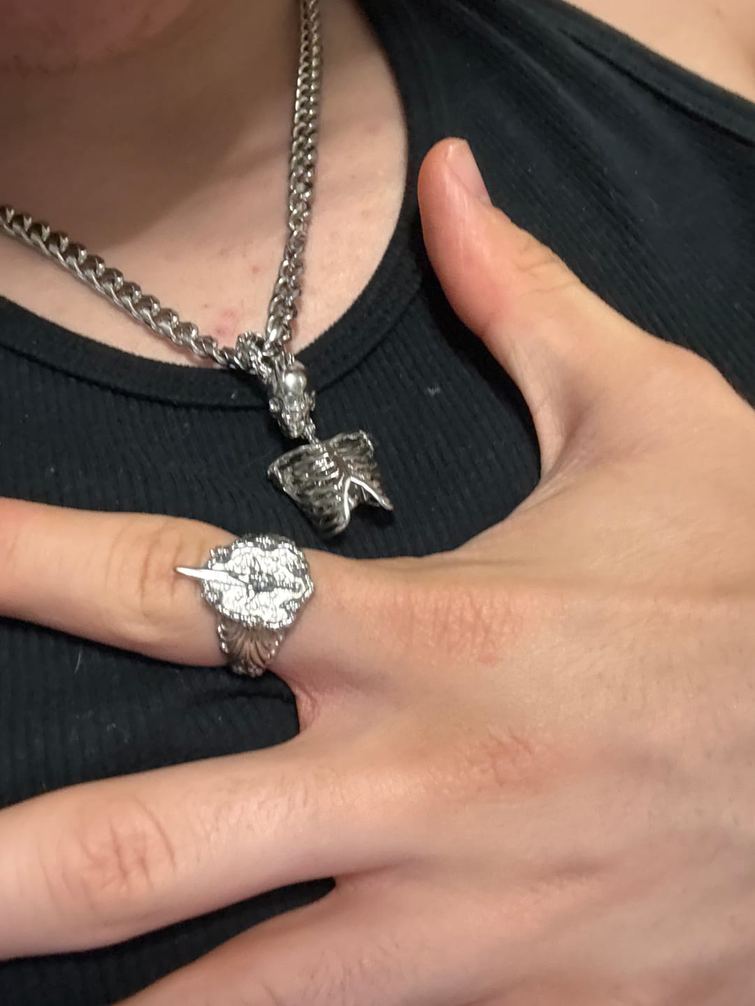 Customer photo review of TRAPPED INSIDE PENDANT