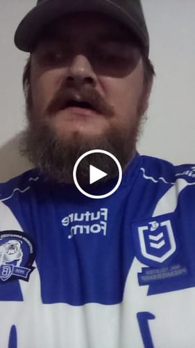 Customer video review of 2025 Canterbury-Bankstown Bulldogs Home Jersey