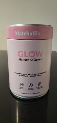 Customer photo review of Glow Matcha Colágeno