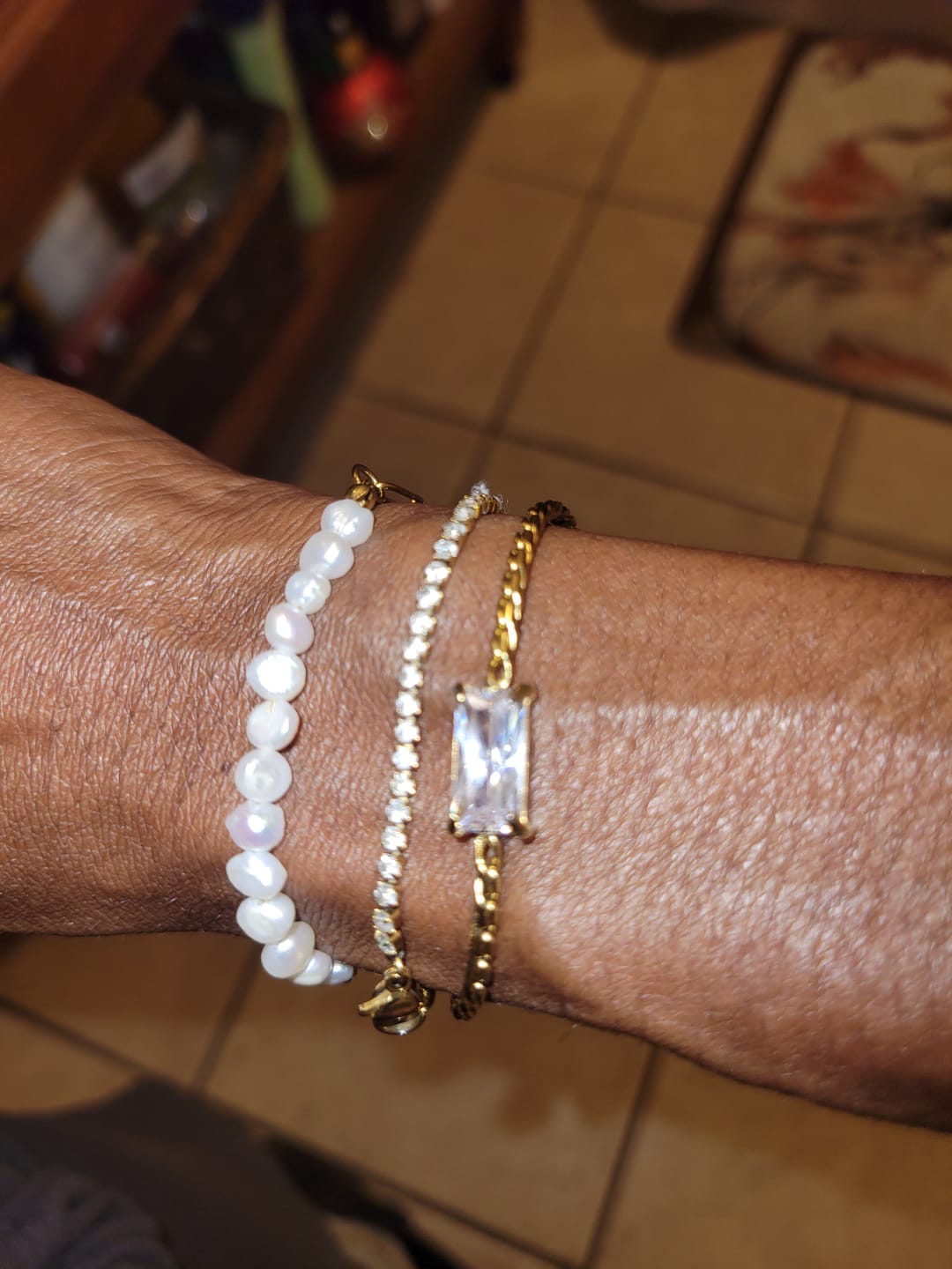 Customer photo review of Castellanos Bracelet (Bundle)