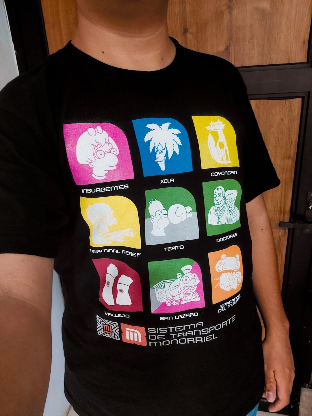 Customer photo review of Monorriel de @SimpsonitoMX - Playera CABALLERO