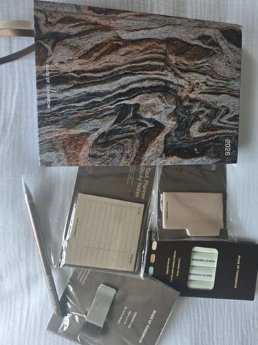 Customer photo review of 2026 A5 Daily Diary - Graphic