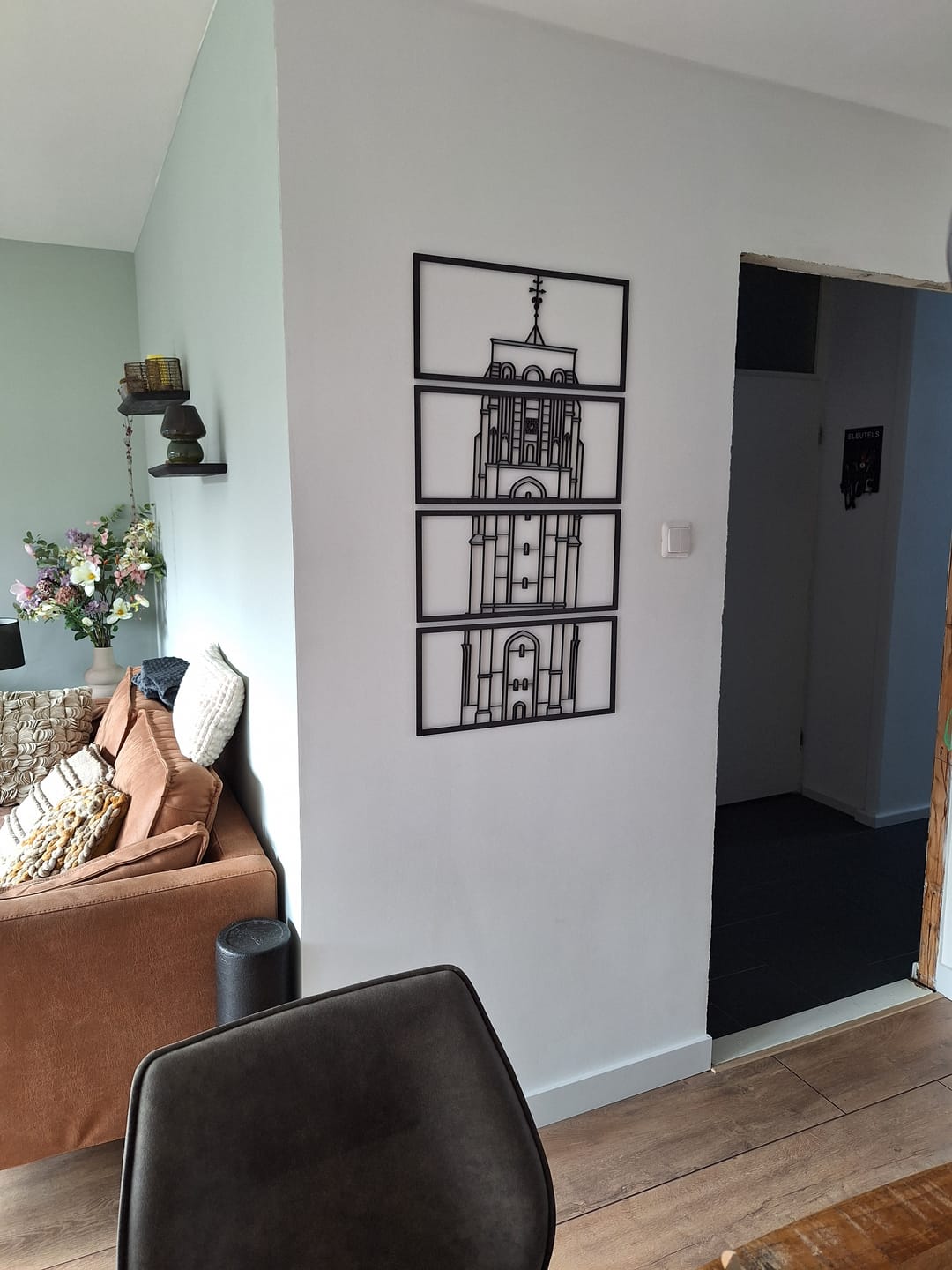 Customer photo review of Wanddecoratie | Oldehove Leeuwarden