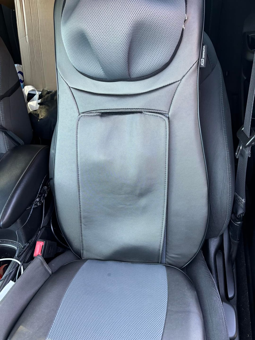 Customer photo review of ShiatsuComfort+ - Elektrisk Massagestol Med Shiatsu Funktion
