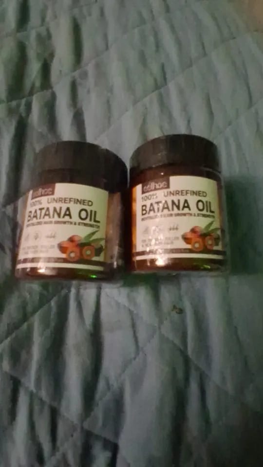 Customer photo review of Batana Oil Hair Mask Growth And Nourishment — Clear | KIMLUD