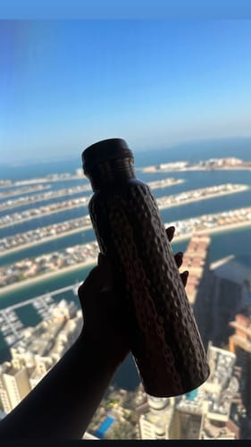 Customer photo review of Bakırhan® Kalaylı Saf Bakır Matara (750ml)