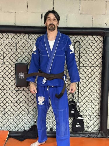 Customer photo review of Brazilian Jiu Jitsu Adults BJJ Brown Belt