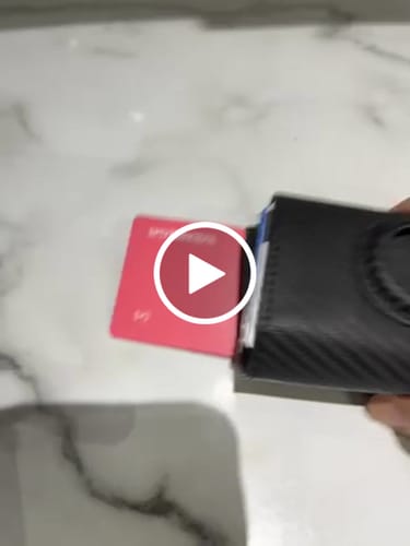 Customer video review of SPOTMINDERS. Tracking Card