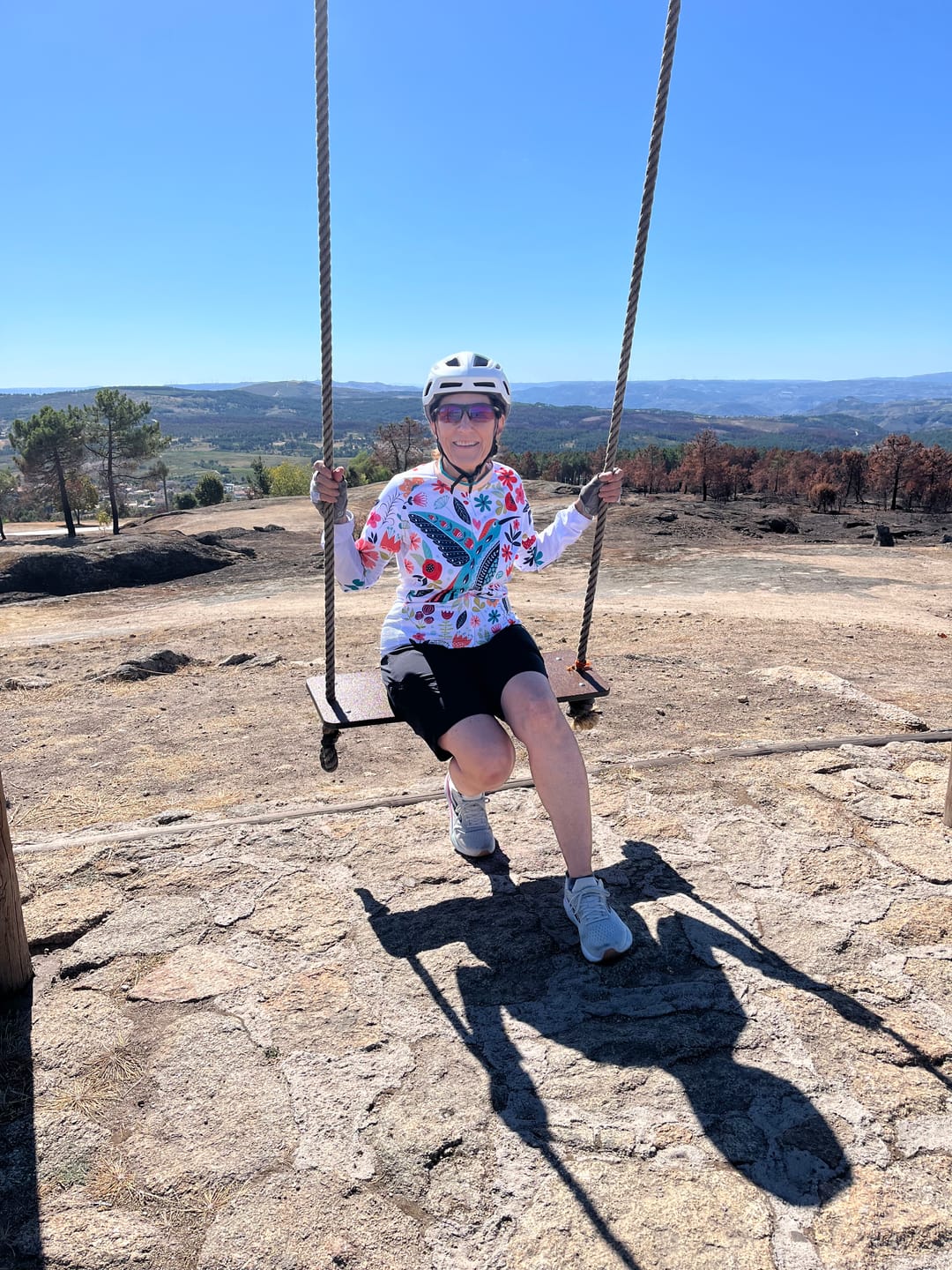 Customer photo review of My Happy Bird | Women's Long Sleeve Cycling Jersey