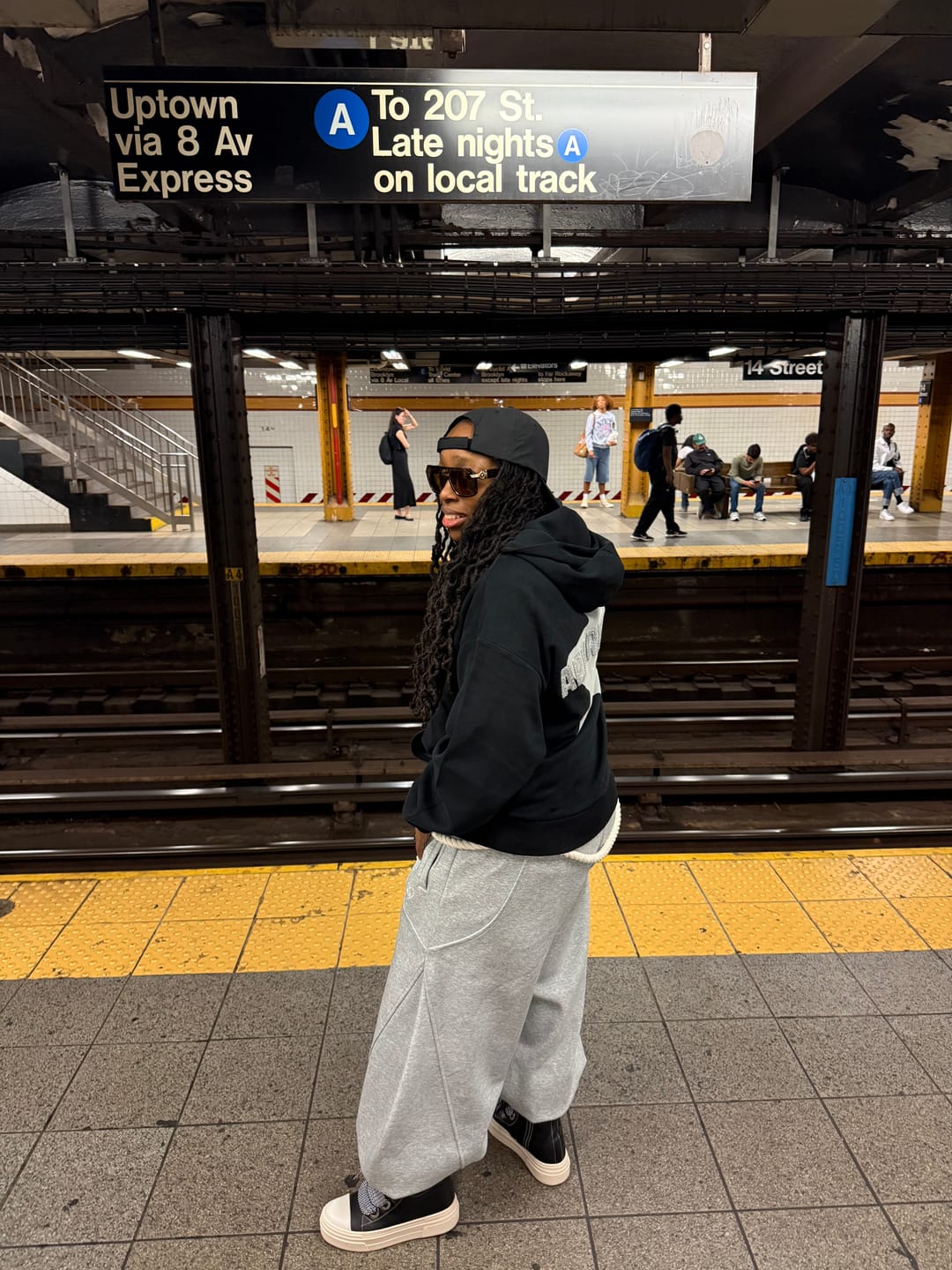 Customer photo review of Aelfric Eden Oversized Eden Star Hoodie