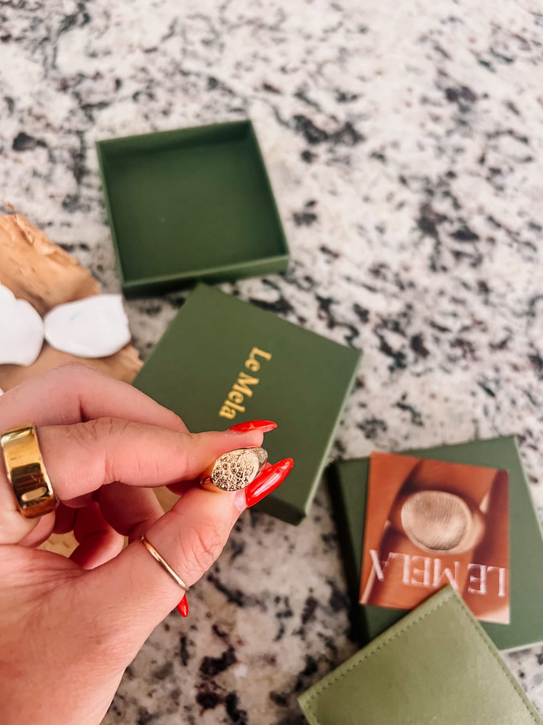Customer photo review of Additional wax rings